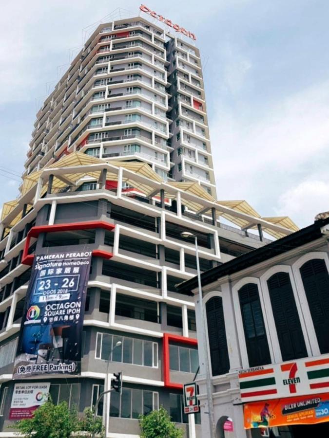 Ipoh City Modern Homestay Octagon 5-7 Pax Apartment Suite Free Parking By City Home Empire エクステリア 写真