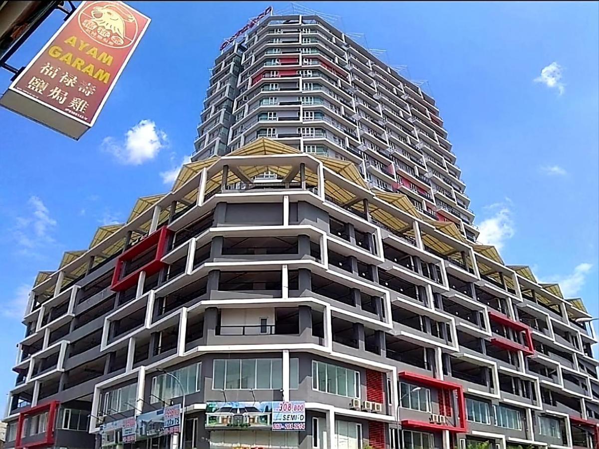 Ipoh City Modern Homestay Octagon 5-7 Pax Apartment Suite Free Parking By City Home Empire エクステリア 写真